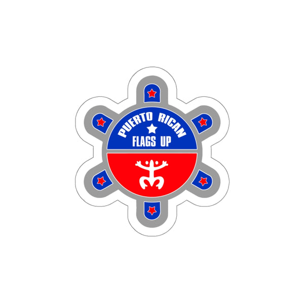 PR FLAGS UP LOGO Kiss-Cut Stickers