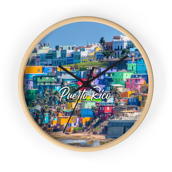 Puerto Rican Clock Puerto Rico Wall clock – PR FLAGS UP