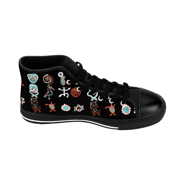 Taino Boriken Women's High-top Sneakers