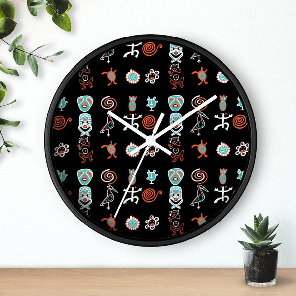 Taino Boriken Wall clock