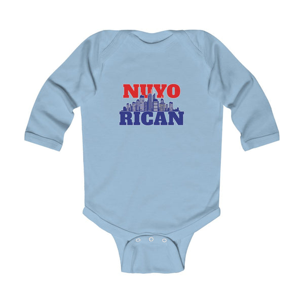 NuyoRican B/R Infant Long Sleeve Bodysuit