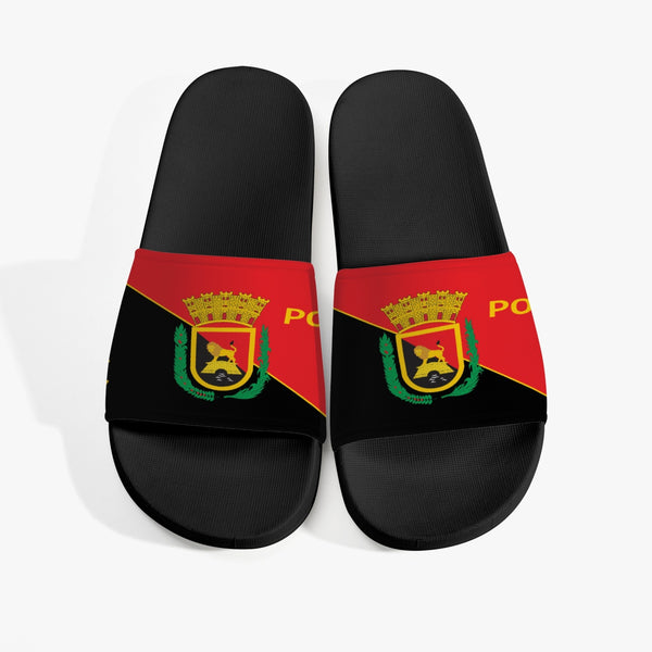 Ponce Flag Casual Sandals - Black