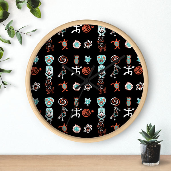 Taino Boriken Wall clock