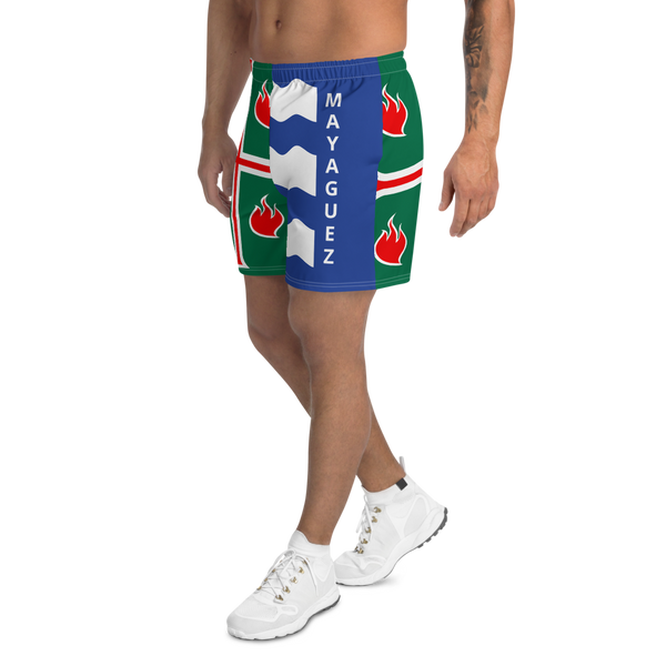 Mayaguez Men's Athletic Long Shorts