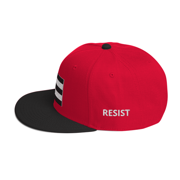 Resist Flag Snapback Hat