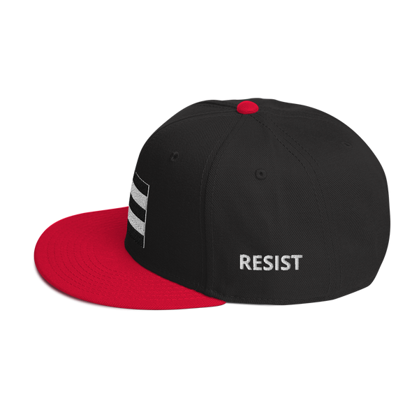 Resist Flag Snapback Hat