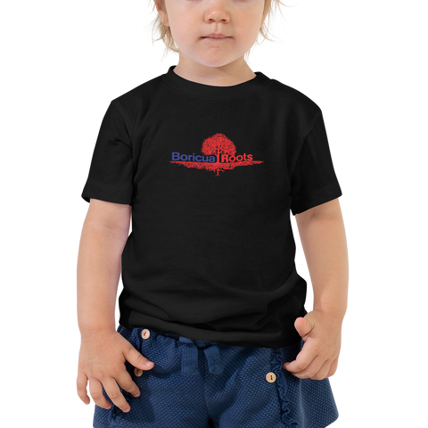 Boricua Roots Toddler Short Sleeve Tee