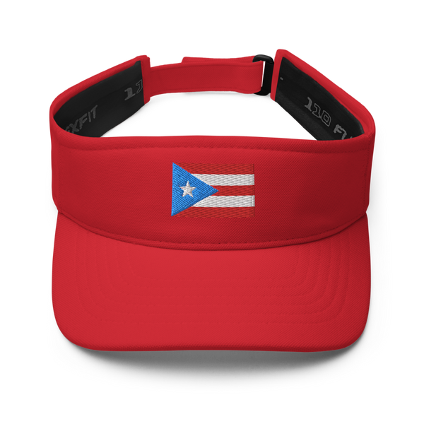 Puerto Rico Light Blue Flag Visor