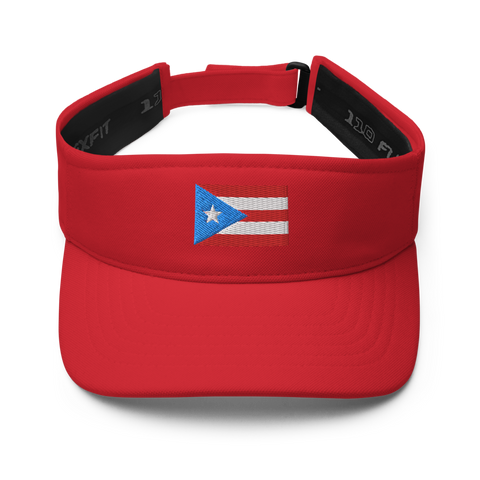 Puerto Rico Light Blue Flag Visor