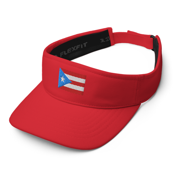 Puerto Rico Light Blue Flag Visor