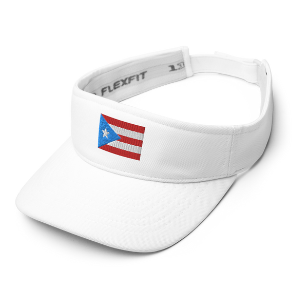 Puerto Rico Light Blue Flag Visor