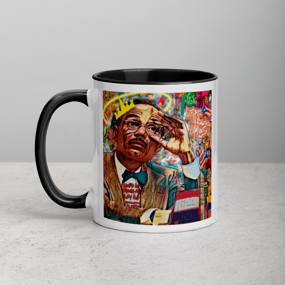 Pedro Albizu Campos Art Mug with Color Inside